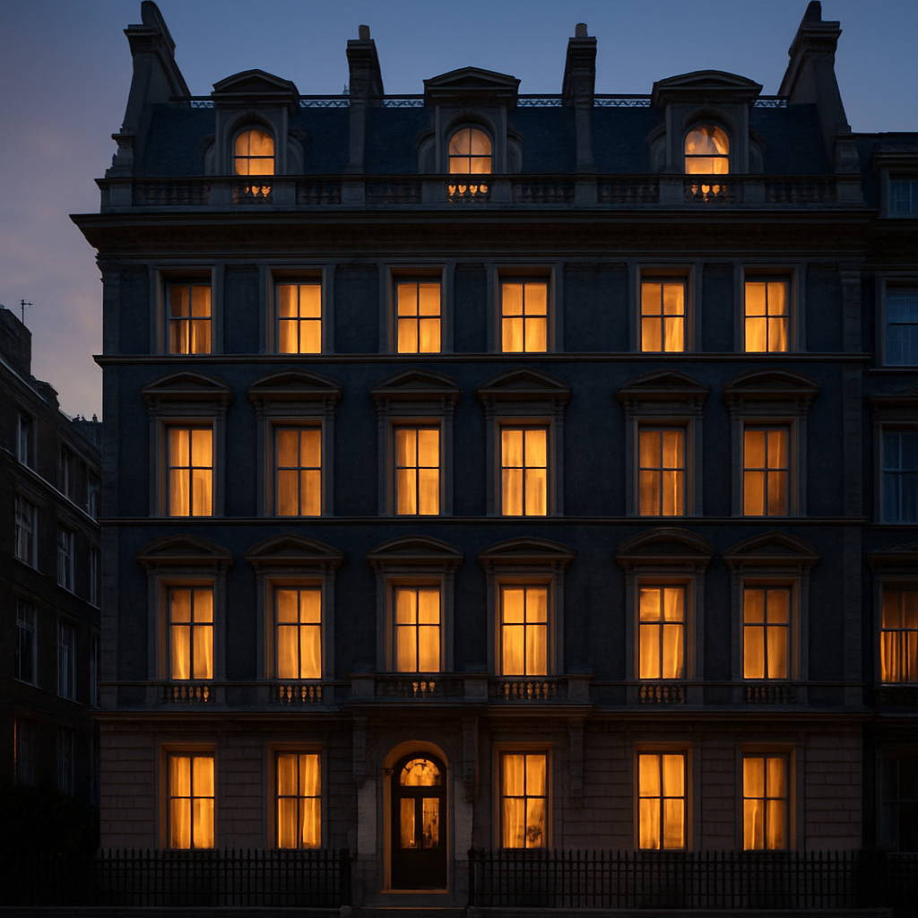 Historic London building converted into luxury residential apartments
